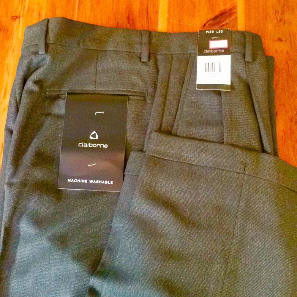 Claiborne Dress Pants 33x32 NEW